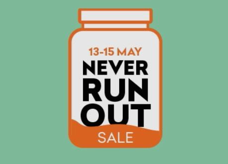 Grofers Sale - Never Run Out Sale