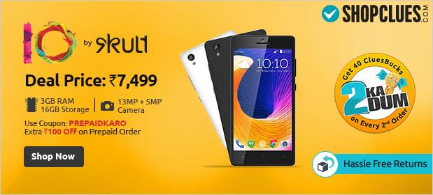 Kult 10 Smartphone on Shopclues