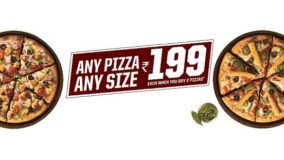 Pizza Hut 199 Offer - Buy 2 Pizzas at 199 Each