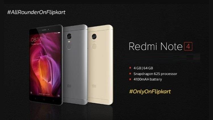 redmi note 4 4 64 flipkart