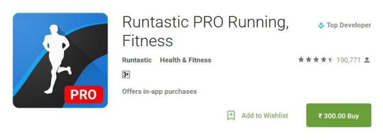 runtastic pro free